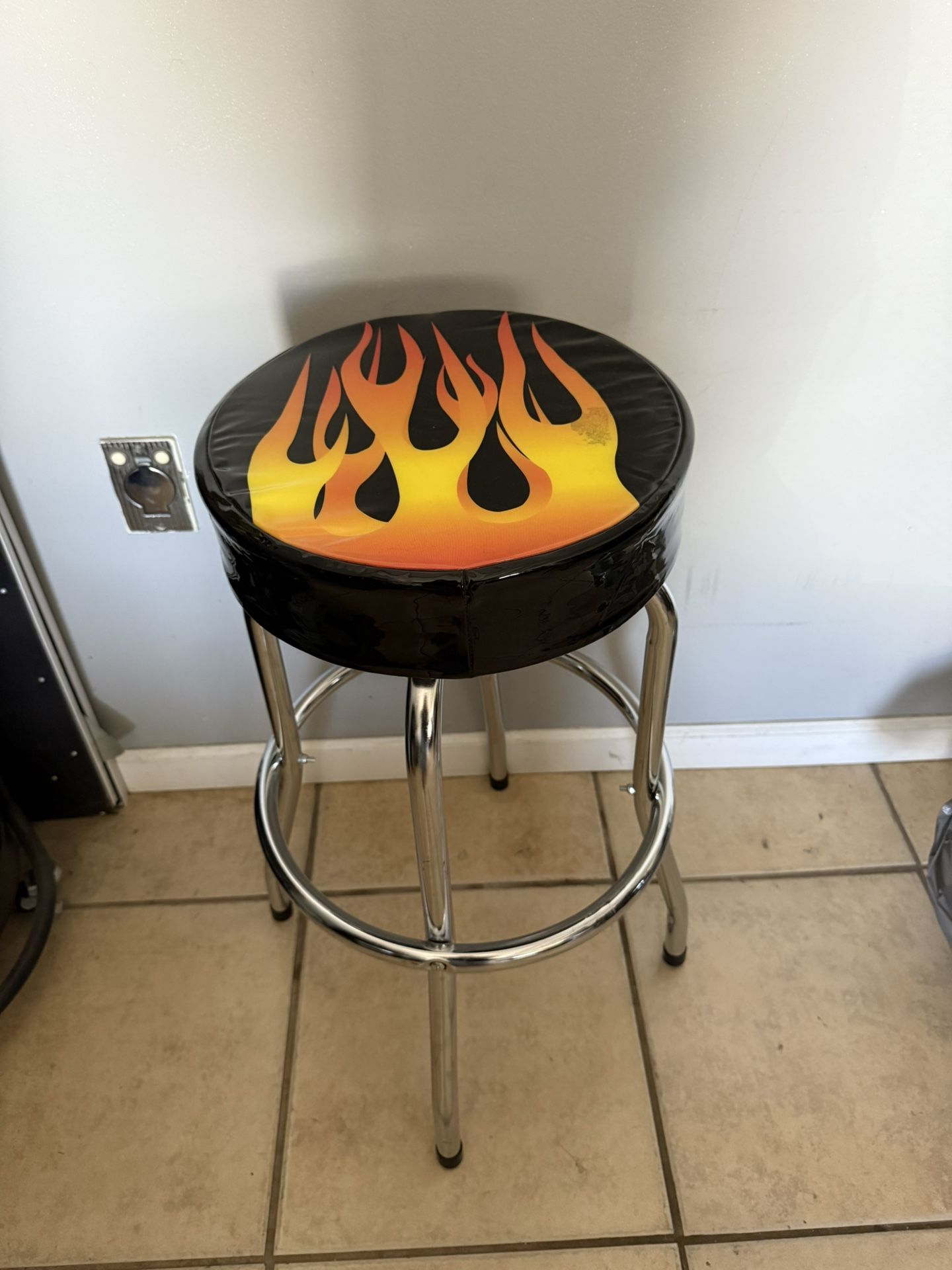 Flame Bar Stool