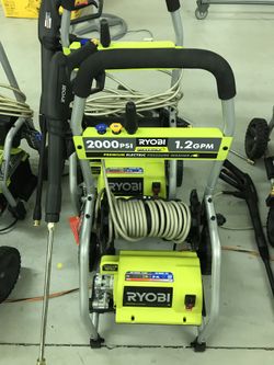 Ryobi 2000 psi electric pressure