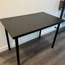 Black table 