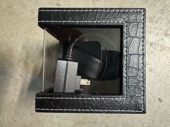 Automatic Watch Winder & Storage Box - Black/Velvet (New/No Box)