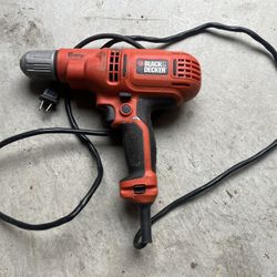 Black Decker 6 amp 3/8” Corded Drill