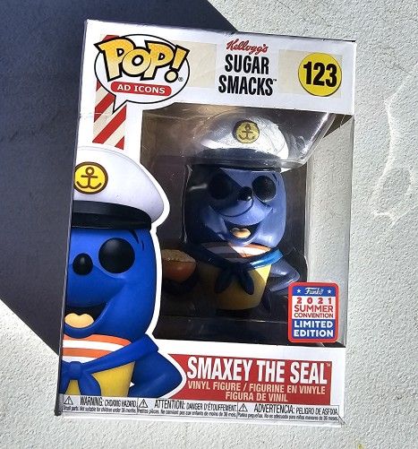 Funko Pop! Ad Icons Kelloggs Smaxey The Seal FunKon 2021 #123 Sugar Smacks!!!