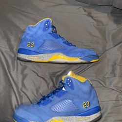 Size 14 Mens Jordan Retro 5 Laney 