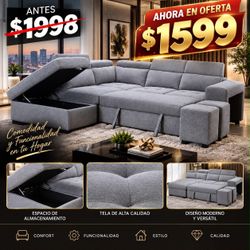 Sofá cama totalmente nuevo a la venta