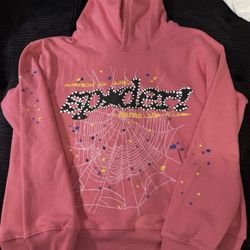 Pink Spider Hoodie - Size M