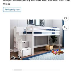 Twin Loft Bed With Drawers