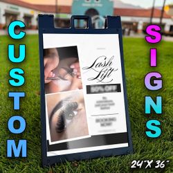 Business Yard Signs | Custom Printed Signs 24” x 36”