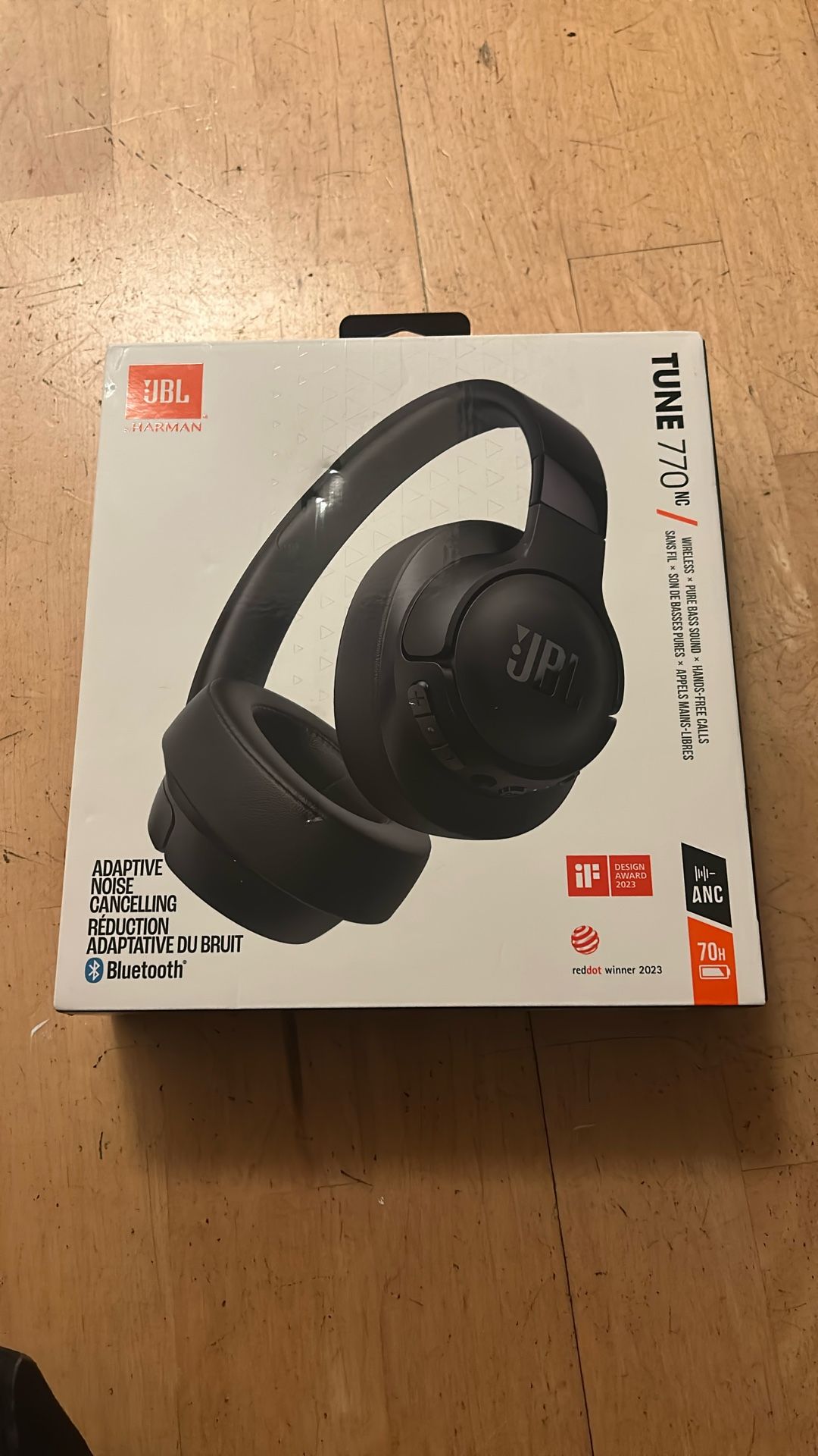 JBL Live 770NC Noise Cancelling Wireless Over-Ear Headphones
