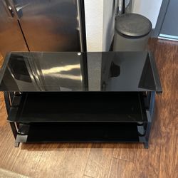 Black TV STAND