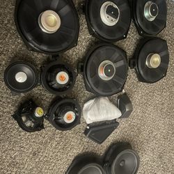 Oem Mid Range Subs Tweeters K40 Police Scanner Sirius Xm Whole Install