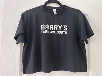 BARRYS PARK AVE SOUTH LOGO TEE SIZE: S WOMENS