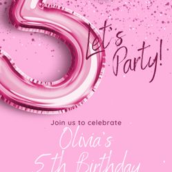 Any Theme/Event Digital Invitations 