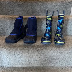 Snow Boots and Rain Boots