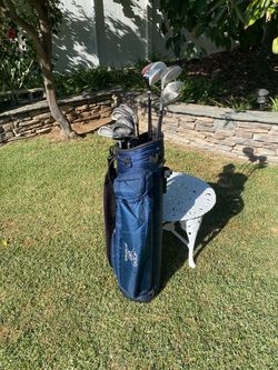 Very Gd. Cond. 14 Complete Golf Club Set W/ Bag