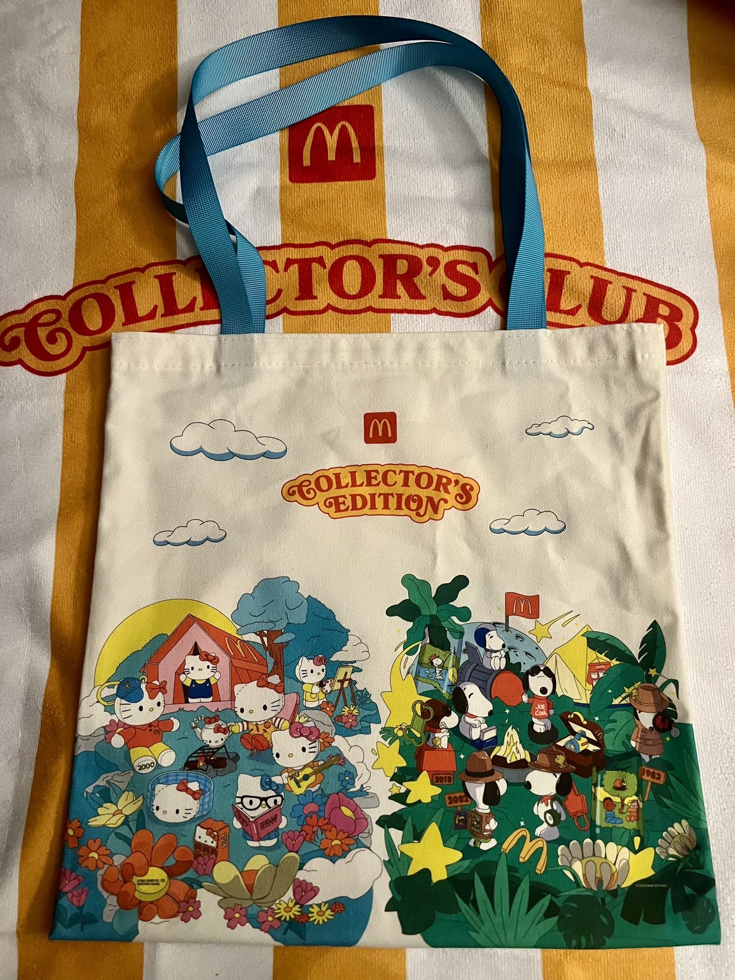 McDonald’s 2024 Collectors Edition tote bag Hello Kitty