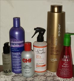 X6 PROFESSIONAL SALON HAIR PRODUCTS BUNDLE NEW & LIGHTLY USED ODELE CLAIROL CHI CAROLS DAUGHTER JOICO BED HEAD TIGI