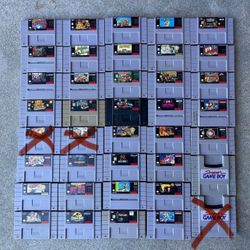 Super Nintendo games  / SNES Games 