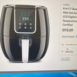 Air Fryer  7quarts 