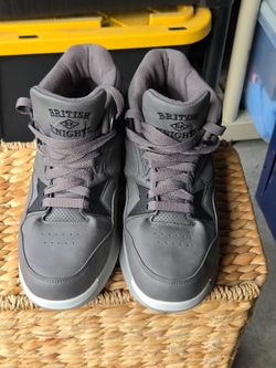 British Knights high-top fashion sneakers men's size 10.5