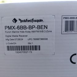 Rockford fall gate marine application receiver