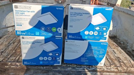 Bathroom exhaust fan with light ( see description)