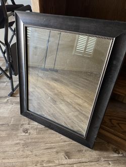 Black Framed Mirror