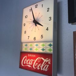 Coca-cola clock