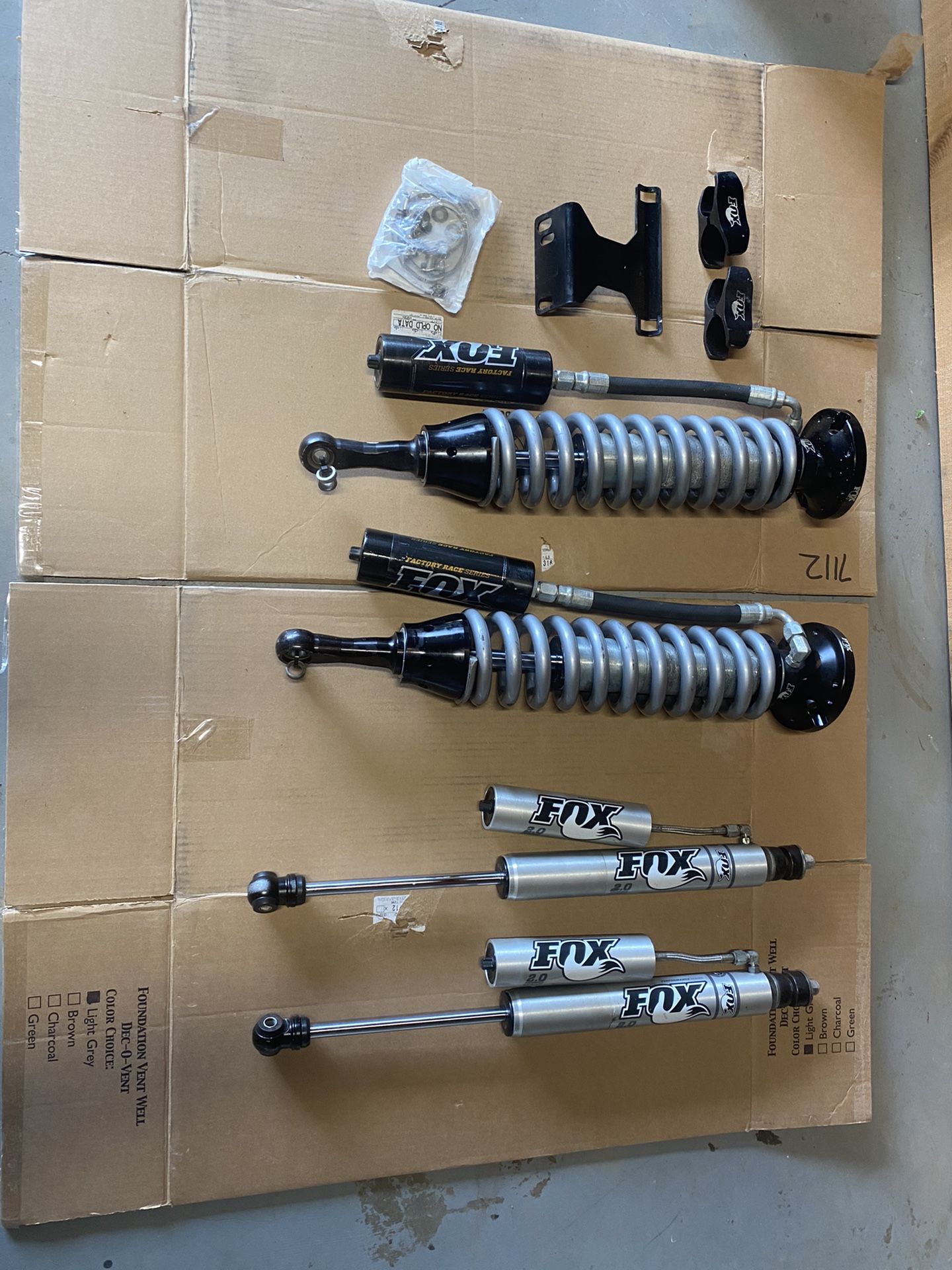 Fox Coil Over Kit