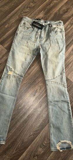 SERENEDE Sedona 2.0 Stacked Skinny Jeans Light Wash (Size 36)