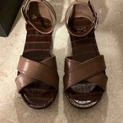 Naturalizer Sausalito Brown 6 1/2 Sandal