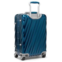 Brand New Tumi aluminum 19 degree international carry on in dark navy luggage suitcase