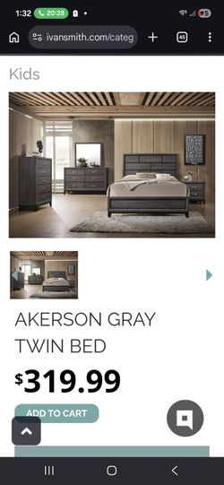 New Akerson Gray twin