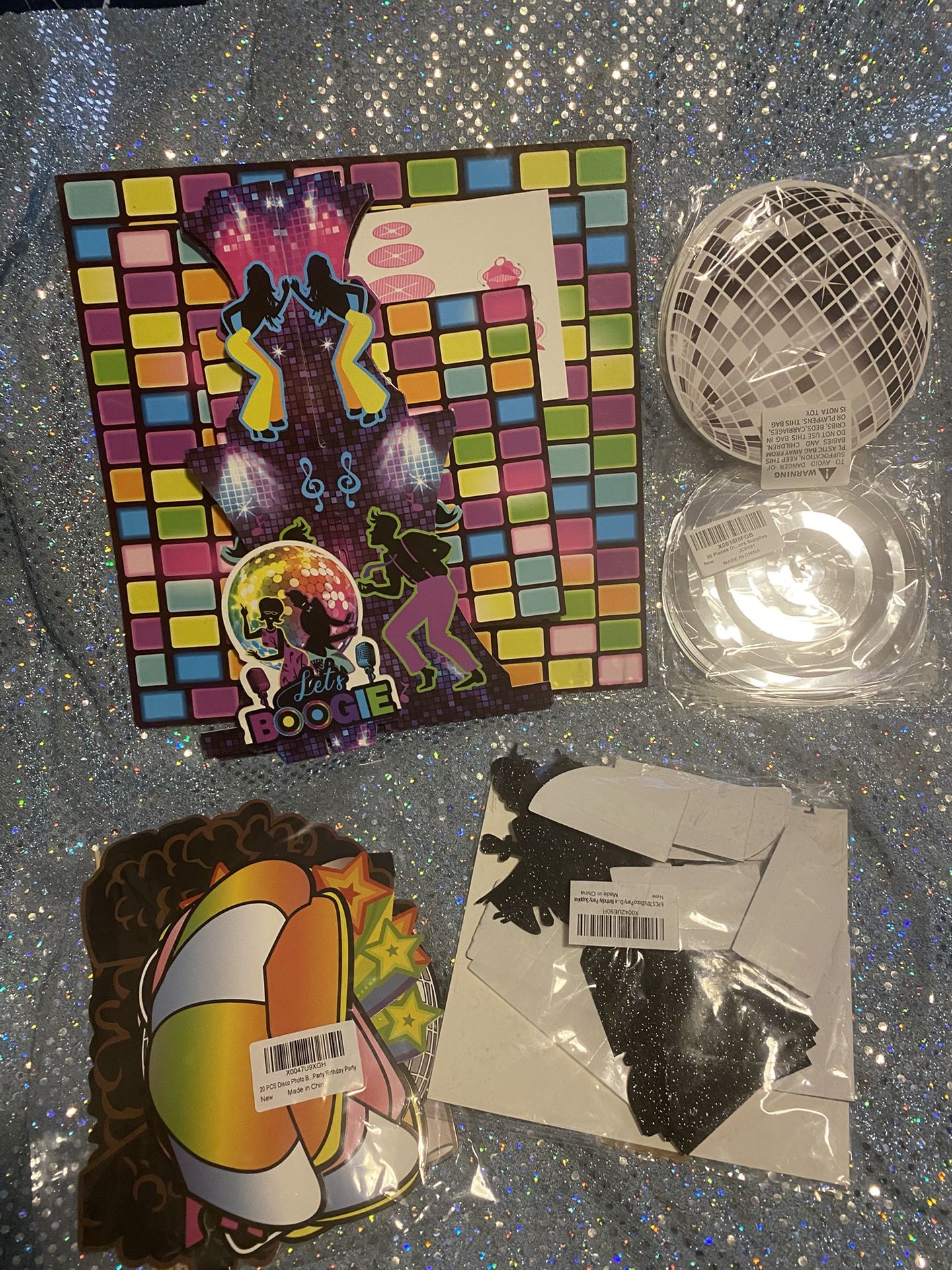 Disco Party Decor / Supplies All New 
