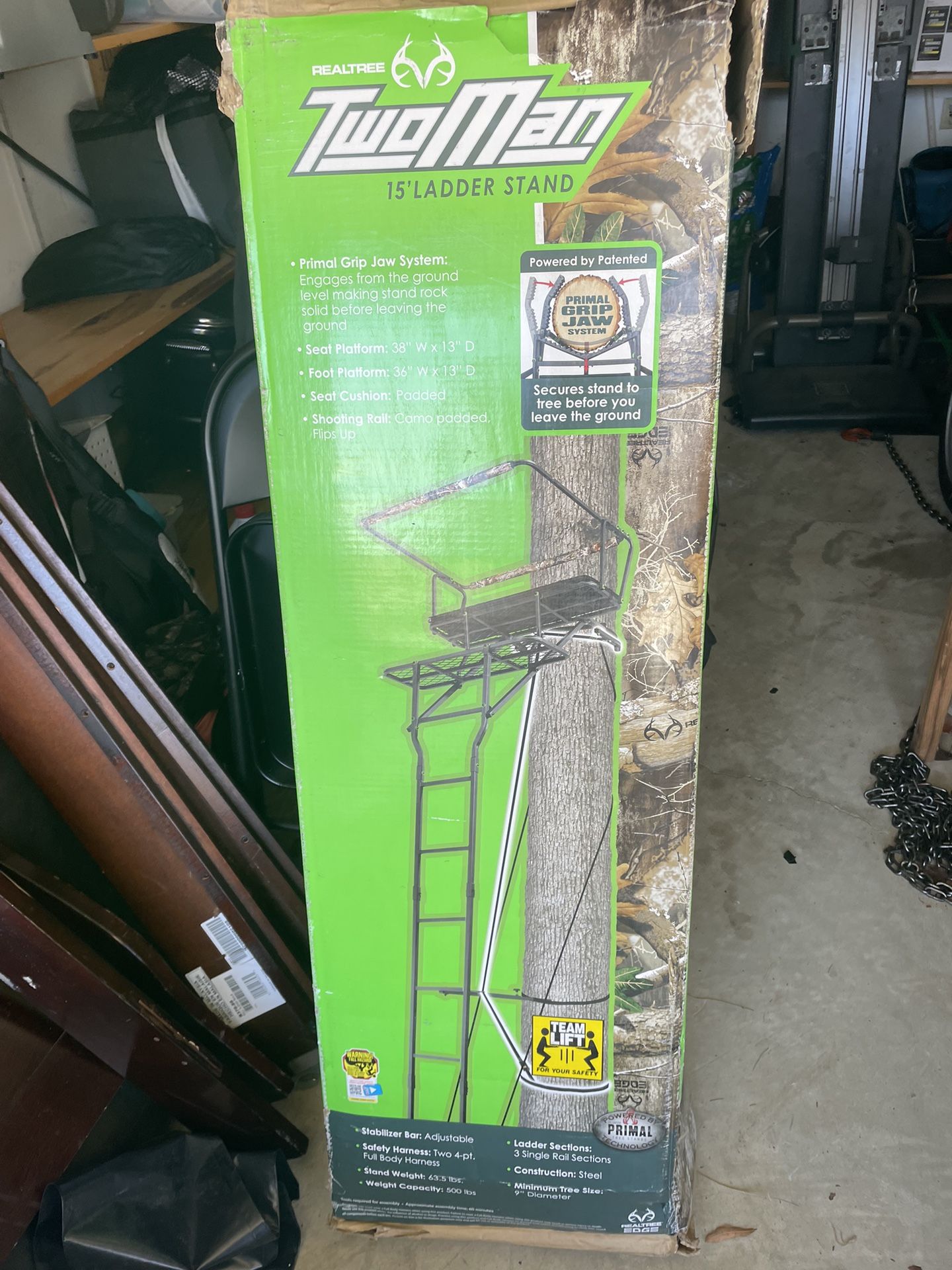 Two Man 15ft. Ladder Stand