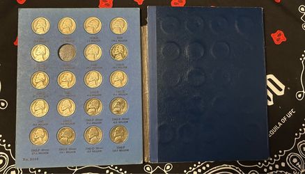 Jefferson nickel album 1938 through 1959