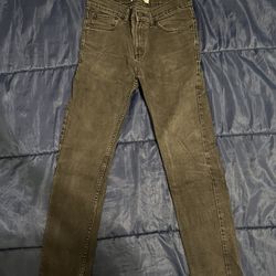 Black Levi Skinny Jeans 