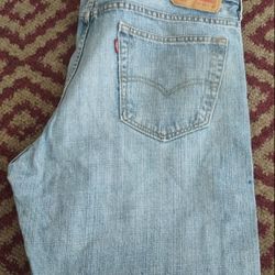 Old Levi Work Jeans 569  Size 36w X 32L