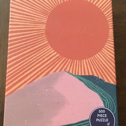 Rising Sun 500 piece Jigsaw Puzzle 18 X 24 in