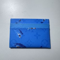 PREOWNED - Louis Vuitton Baby Blue CardHolder