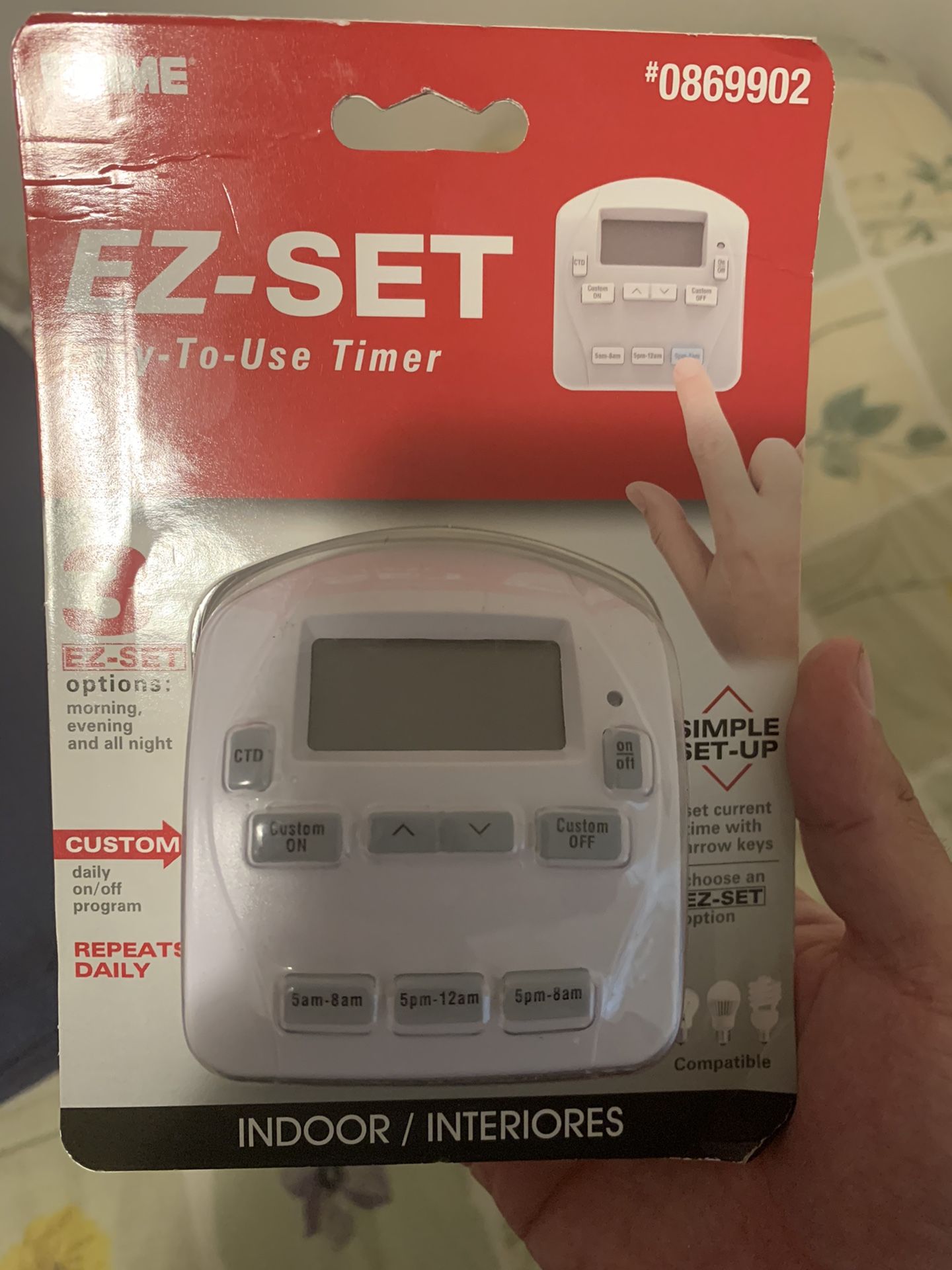 EZ- set Timer