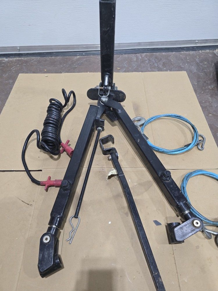 Roadmaster 5250 Falcon Tow Behind Bar RV Motorhome Motorcoach-2" Hitch-Bundle