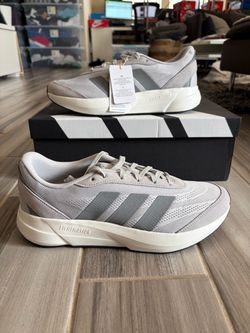 Men's adidas Lightshift Casual Shoes Sneakers - Grey White - Size  8.5, 10.5, 11