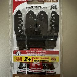 DIABLO 1-1/4 in. AMPED Steel Demon Universal Fit Carbide Teeth Oscillating Tool Blades for oMetal