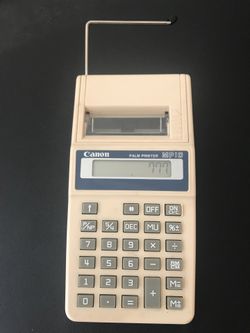 Cannon palm printer for small business used works great