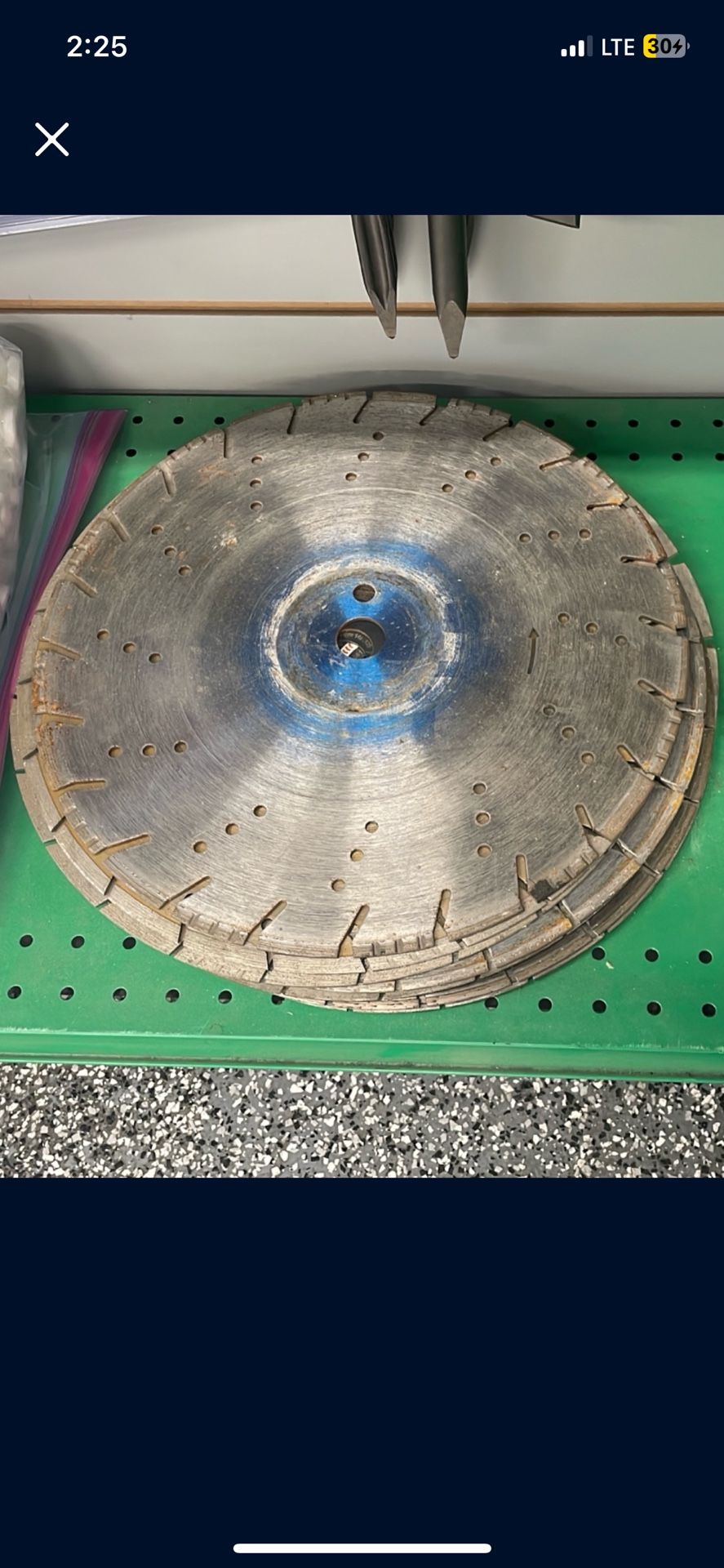 Husqvarna 14” Concrete Blades- Qty 10