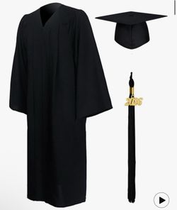 Cap and Gown with Tassel