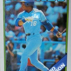 Bo Jackson Baseball Card (errors)