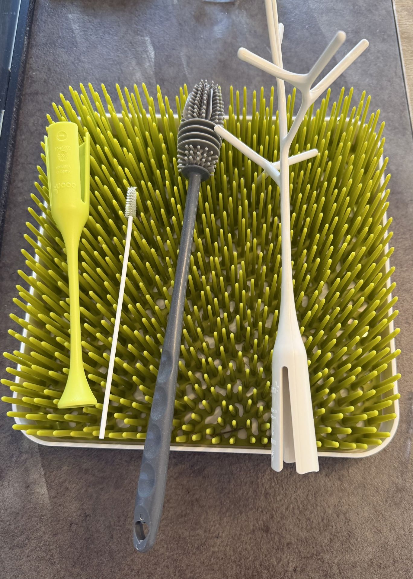 Boon Grass Countertop Drying Rack, Green