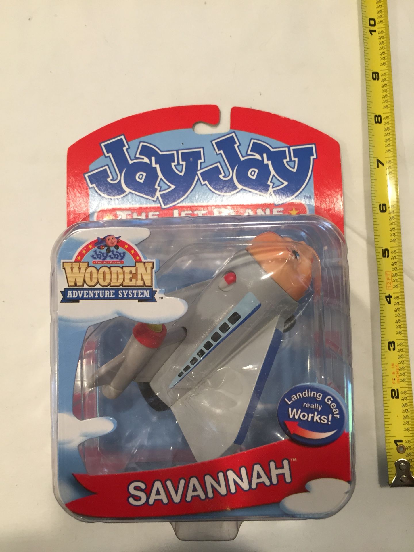 Jay Jay the jet plane wooden savannah new in Package