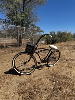 Beach cruiser bike